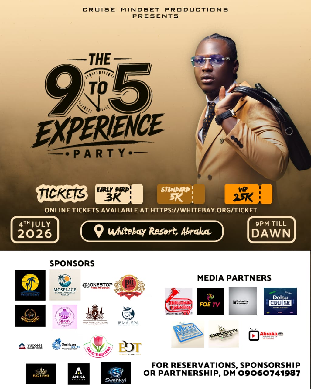 The 9 to 5 experience party 